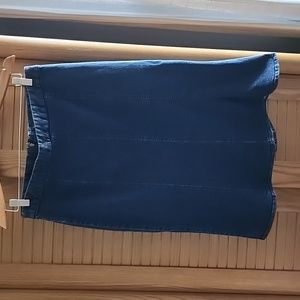 Banana Republic denim skirt light stretch